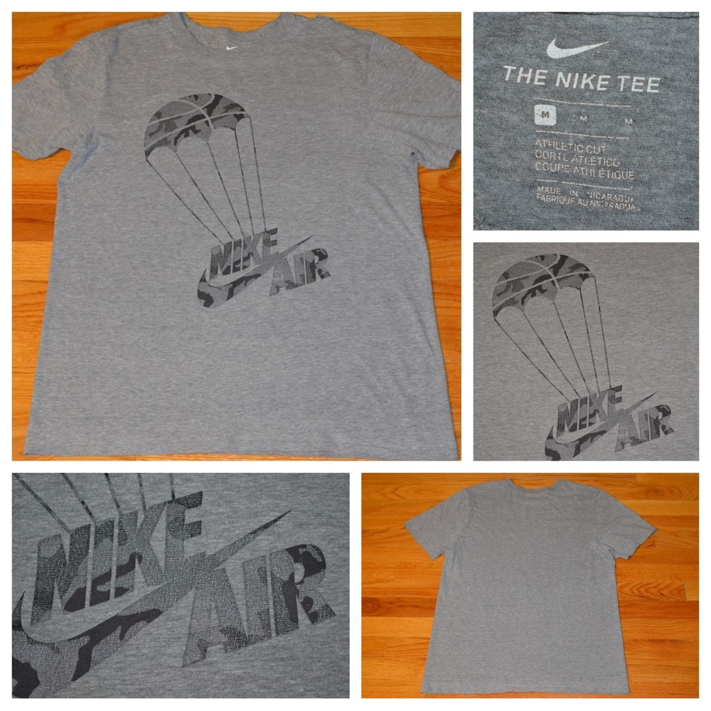 Men’s Nike Air gray tee, size M